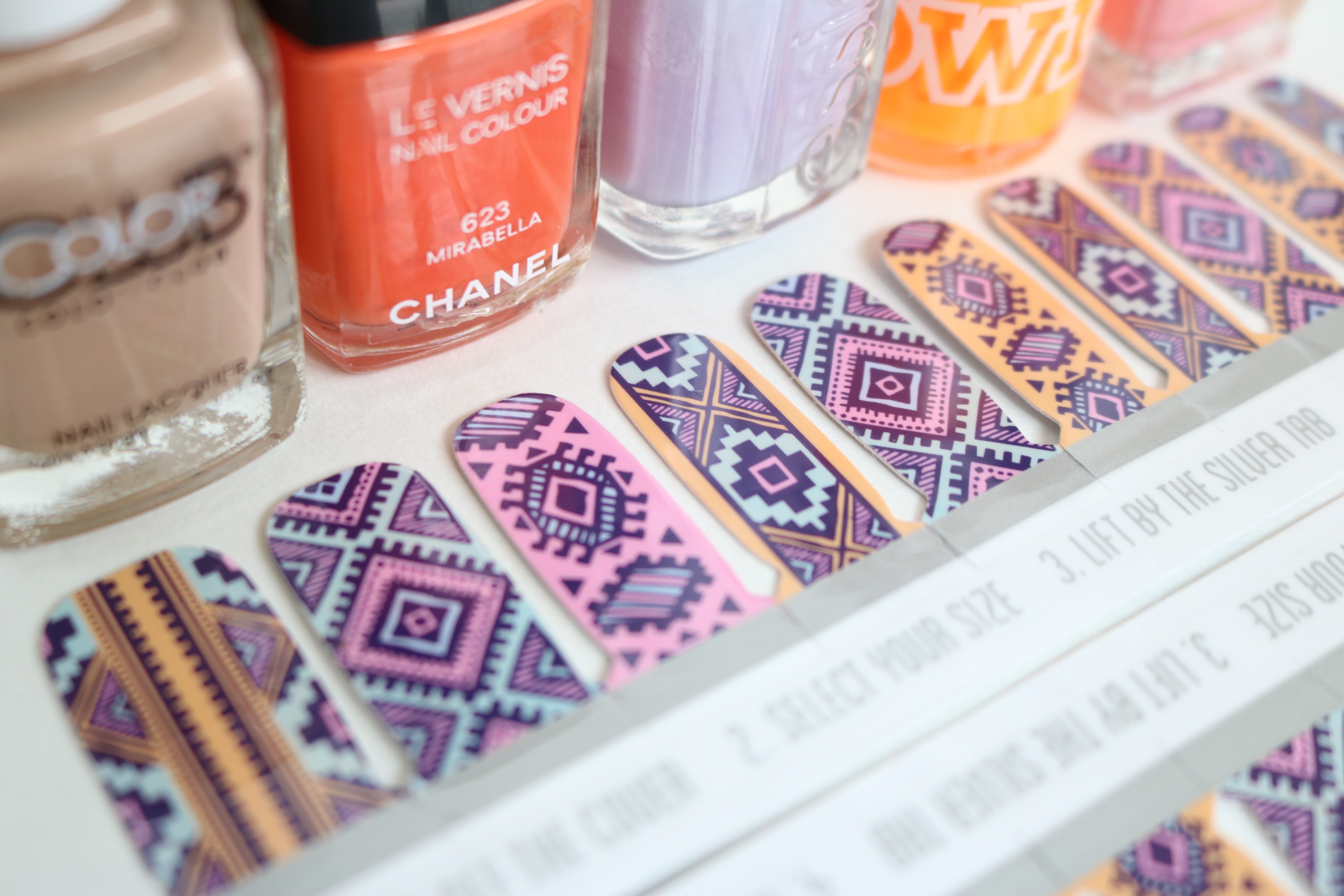 Tribe Thumbs Up Nail Wraps, Review, Corbico Jewellery