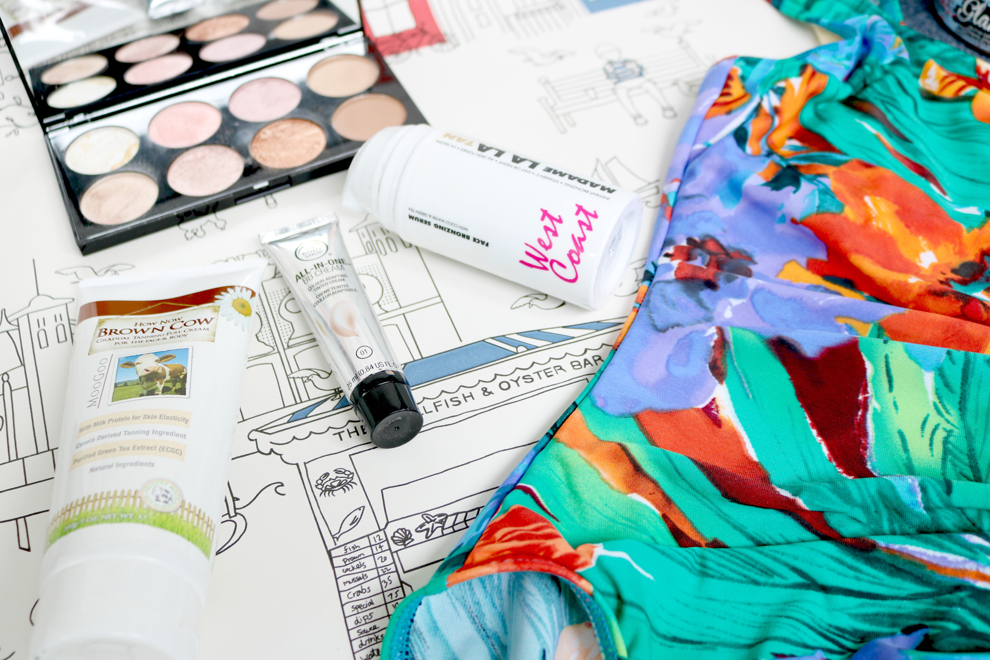 Jodetopia, Get Summer Ready, Makeup Revolution, Madame LA LA, MooGoo, Urban Tan Glamour Grit, The Body Shop, MiracleSuit