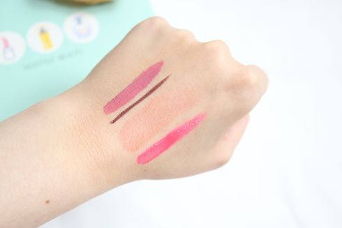 YesStyle Korean Beauty Sample Makeup Swatches