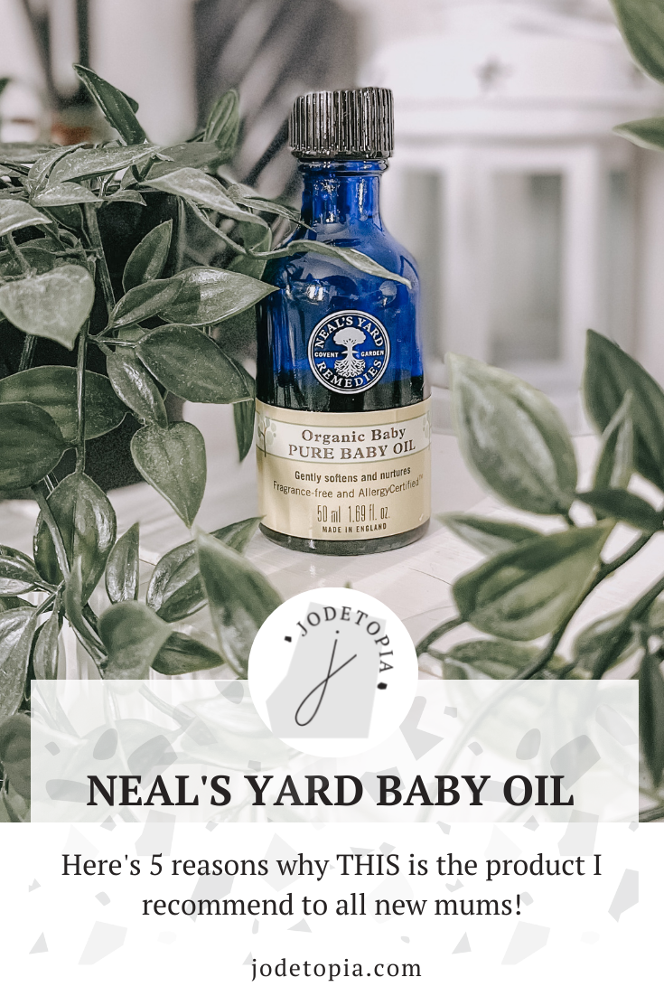 Neal's Yard baby oil - 5 reasons why I recommend it