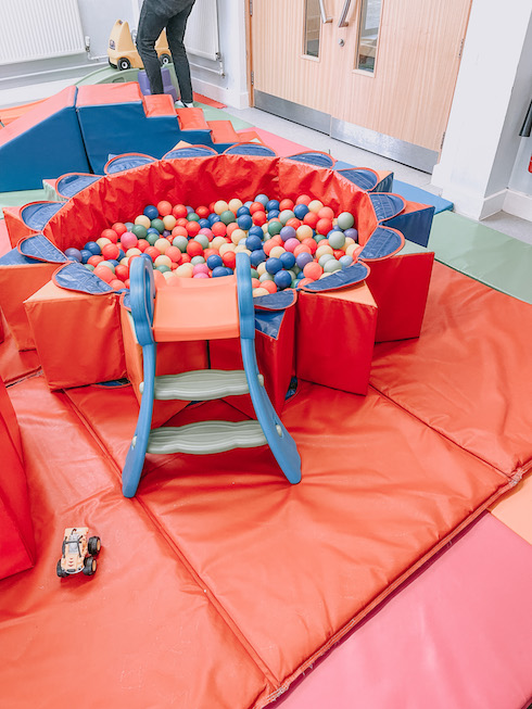 ball pit at Toe Rags playgroup in dartford