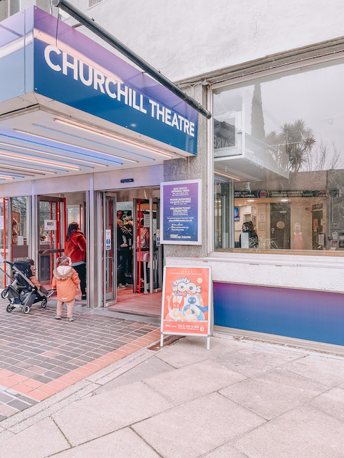 The Churchill Theatre in Bromley
