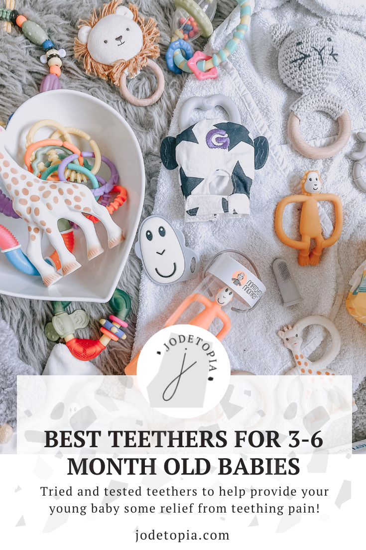 Best teethers for 3-6 month old babies