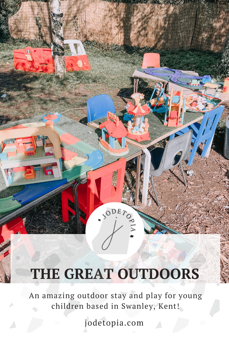 The great outdoors stay and play swanley park, kent