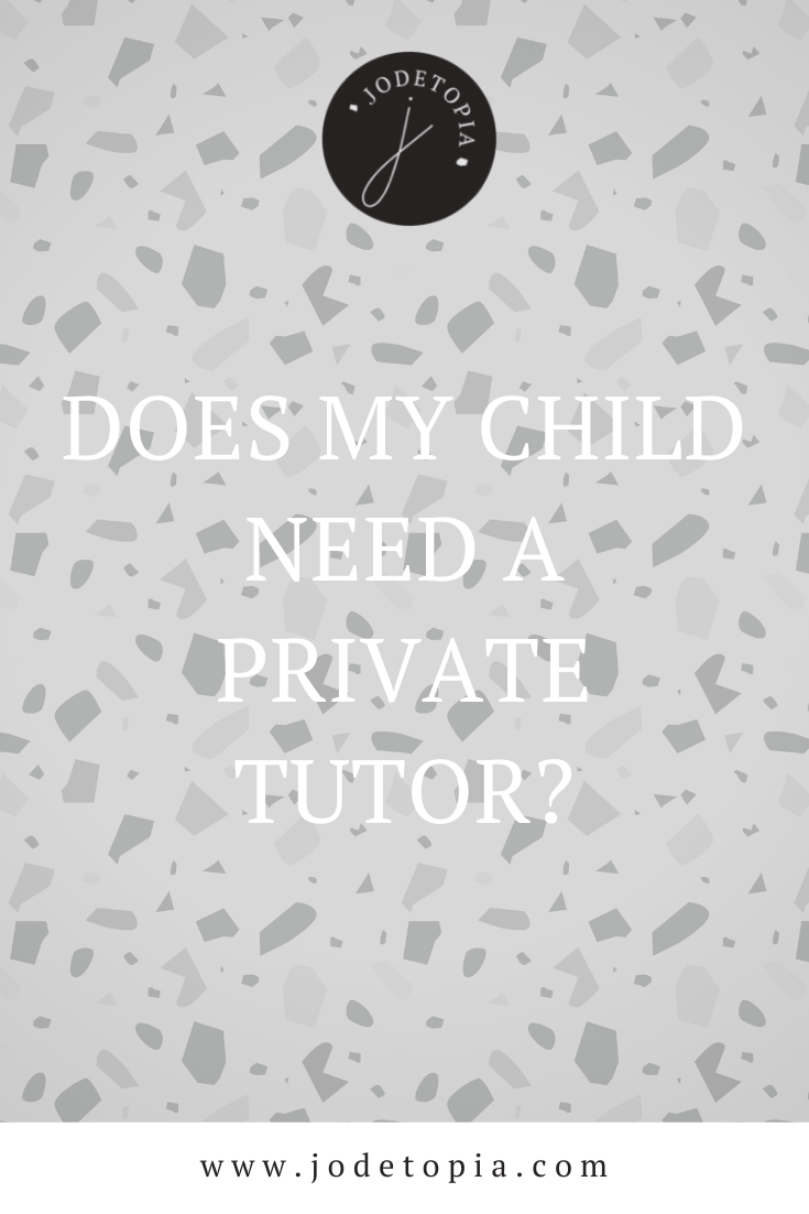 Does My Child Need a Private Tutor?